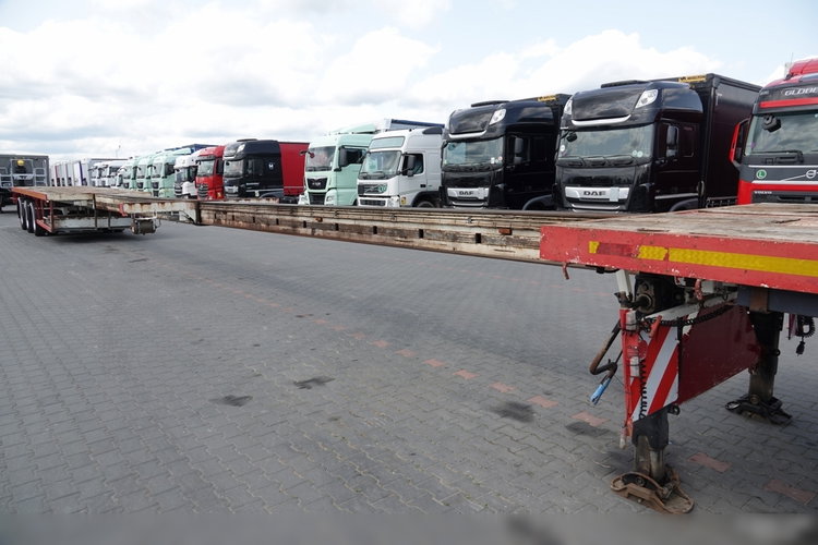 Faymonville / SPZ-3AA  / NACZEPA LAWETA / ROZCIĄGANA / 29 M / ZAWIESZENIE HYDRAULICZNE / OSIE SKRĘTNE  zdjęcie 10