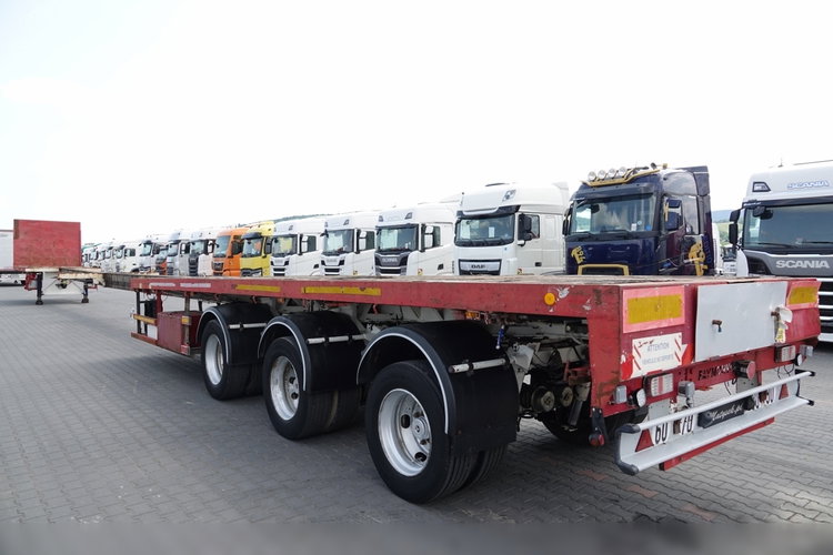 Faymonville / SPZ-3AA  / NACZEPA LAWETA / ROZCIĄGANA / 29 M / ZAWIESZENIE HYDRAULICZNE / OSIE SKRĘTNE  zdjęcie 12