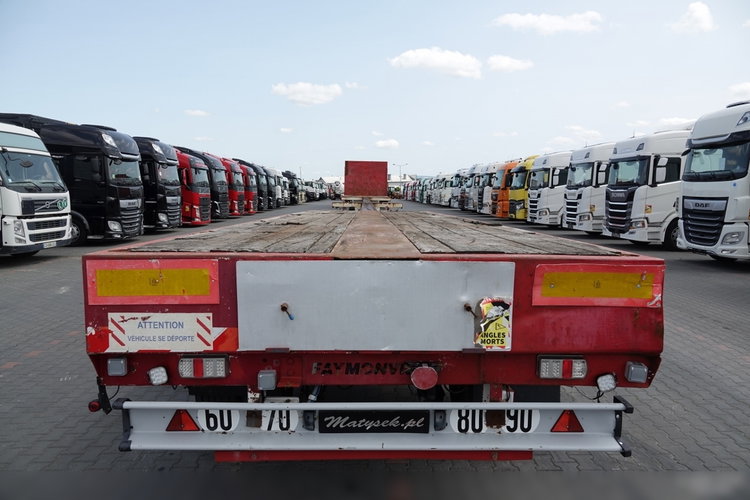 Faymonville / SPZ-3AA  / NACZEPA LAWETA / ROZCIĄGANA / 29 M / ZAWIESZENIE HYDRAULICZNE / OSIE SKRĘTNE  zdjęcie 13