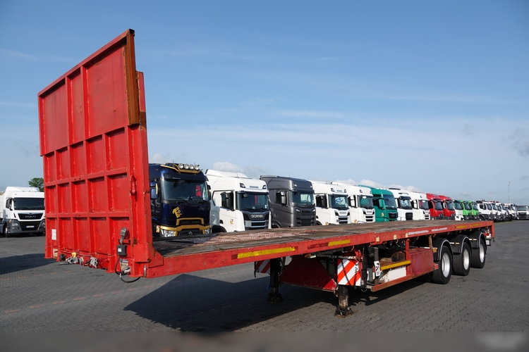 Faymonville / SPZ-3AA  / NACZEPA LAWETA / ROZCIĄGANA / 29 M / ZAWIESZENIE HYDRAULICZNE / OSIE SKRĘTNE  zdjęcie 33