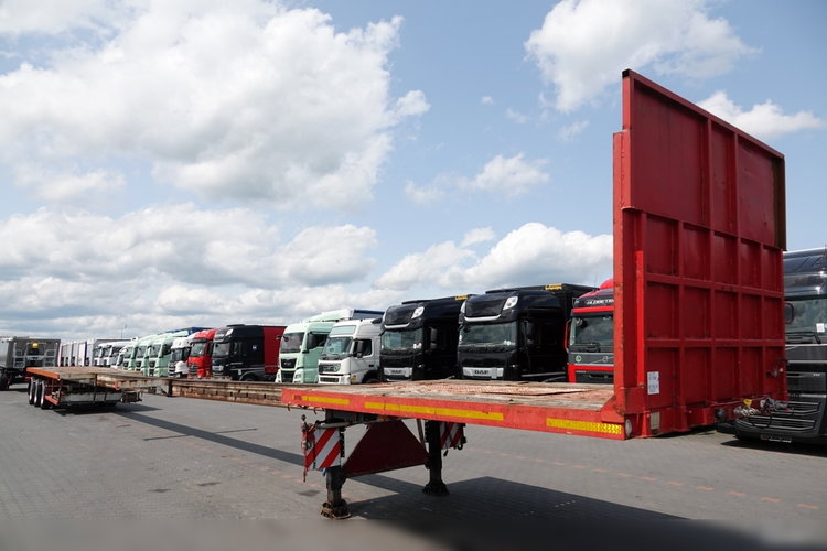 Faymonville / SPZ-3AA  / NACZEPA LAWETA / ROZCIĄGANA / 29 M / ZAWIESZENIE HYDRAULICZNE / OSIE SKRĘTNE  zdjęcie 8