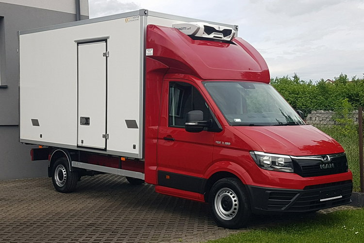MAN TGE 3.180 VW CRAFTER 8EP CHŁODNIA AGREGAT 4.20x2.10x2.20 IZOTERMA zdjęcie 2