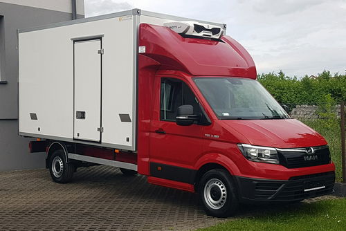 MAN TGE 3.180 VW CRAFTER 8EP CHŁODNIA AGREGAT 4.20x2.10x2.20 IZOTERMA