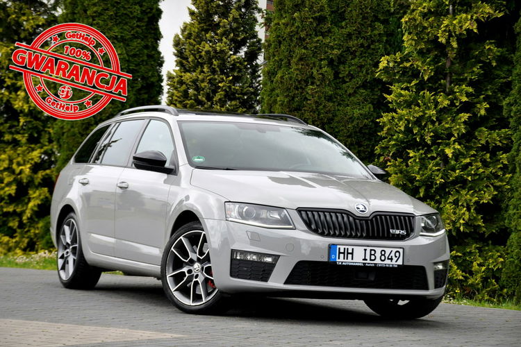 Skoda Octavia 2.0TDI(184KM) VRS Xenon Led Navi Panorama Skóry Reling F1 Alu18"ASO zdjęcie 1