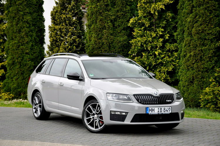 Skoda Octavia 2.0TDI(184KM) VRS Xenon Led Navi Panorama Skóry Reling F1 Alu18"ASO zdjęcie 2