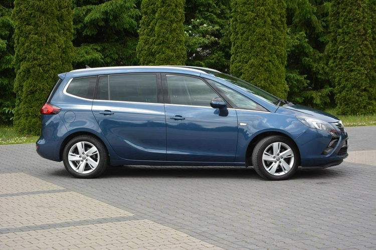 Opel Zafira Cosmo 7-Foteli Navi Skóry Ledy Xenon Parktronik Bagażnik Rowerowy zdjęcie 12
