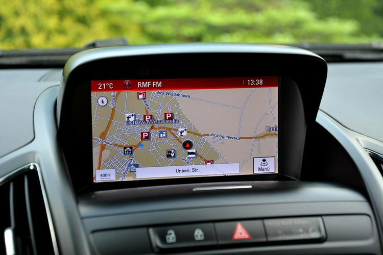 Opel Zafira Cosmo 7-Foteli Navi Skóry Ledy Xenon Parktronik Bagażnik Rowerowy zdjęcie 26