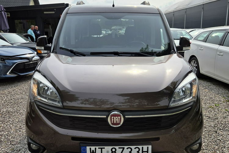 Fiat Doblo 1.6 Multijet Lift Full Opcja Skóra Klimatronik PDC Bardzo dobry stan zdjęcie 2