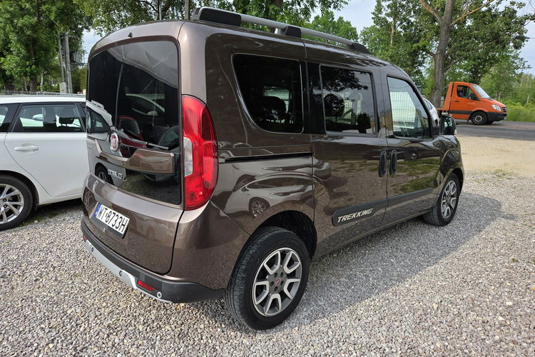 Fiat Doblo 1.6 Multijet Lift Full Opcja Skóra Klimatronik PDC Bardzo dobry stan zdjęcie 5