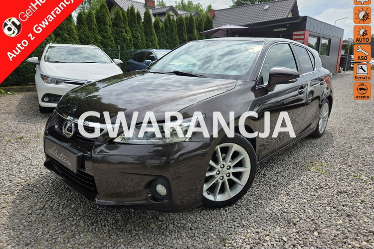 Lexus CT CT 200H 136KM Kamera ast. parkowania Full LED Alkantara Navi zdjęcie 1