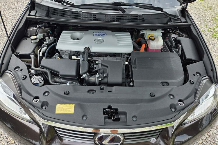 Lexus CT CT 200H 136KM Kamera ast. parkowania Full LED Alkantara Navi zdjęcie 18