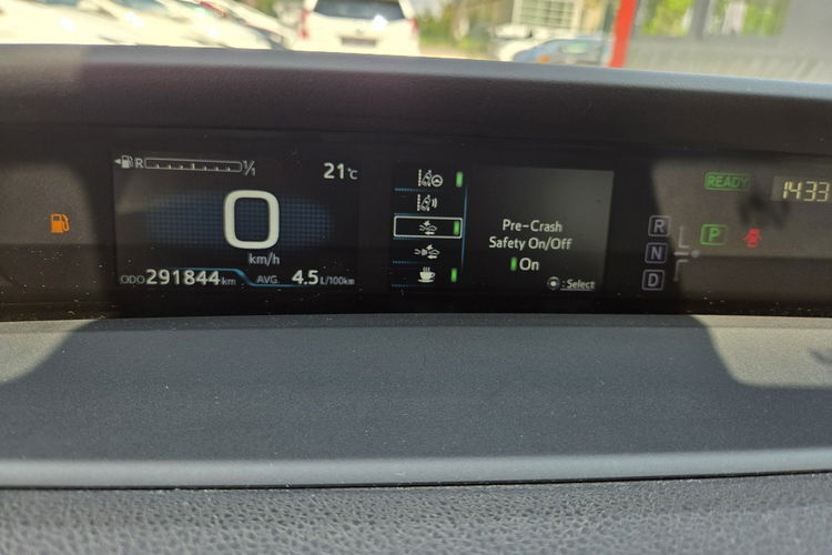 Toyota Prius 1.8 HSD 136KM Hand free Kamera Navi Ast. pasa Distronic Serwis zdjęcie 18