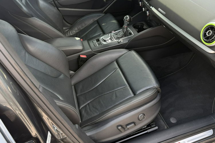 Audi S3 2.0tfsi Quattro 300KM B&O Navi kamera skóry ledy panorama zamiana gwar zdjęcie 12