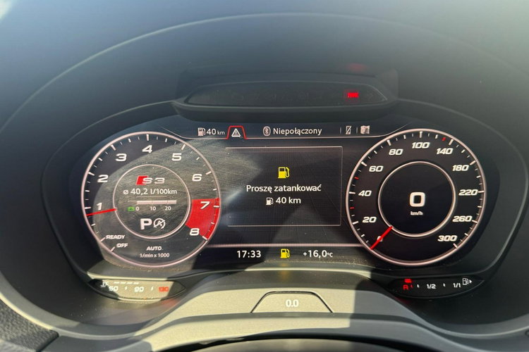Audi S3 2.0tfsi quattro 367KM full opcja ledy panorama kamera skóry zamiana gw zdjęcie 45