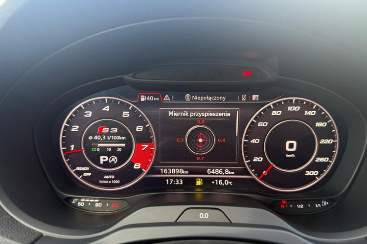 Audi S3 2.0tfsi quattro 367KM full opcja ledy panorama kamera skóry zamiana gw zdjęcie 48