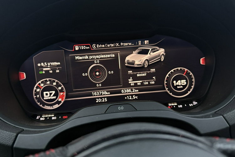Audi S3 2.0tfsi quattro 367KM full opcja ledy panorama kamera skóry zamiana gw zdjęcie 55
