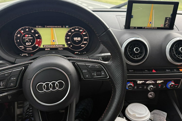Audi S3 2.0tfsi quattro 367KM full opcja ledy panorama kamera skóry zamiana gw zdjęcie 64