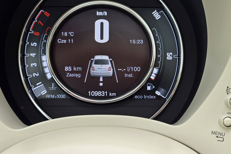 Fiat 500 1.2 benzyna / I-właściciel / / Bezwypadkowy zdjęcie 23