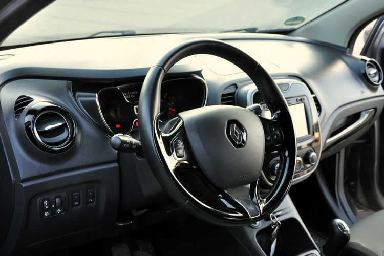 Renault Captur 0.9i(90KM) 95tyś.km Led Navi Parktr. Welur Keyless Go I Wł Alu16"ASO zdjęcie 23