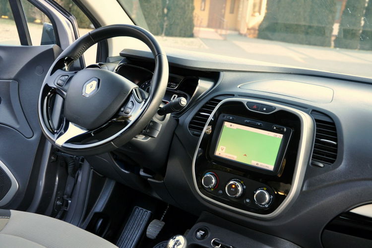 Renault Captur 0.9i(90KM) 95tyś.km Led Navi Parktr. Welur Keyless Go I Wł Alu16"ASO zdjęcie 26