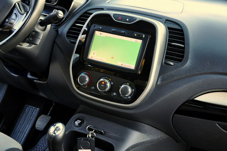Renault Captur 0.9i(90KM) 95tyś.km Led Navi Parktr. Welur Keyless Go I Wł Alu16"ASO zdjęcie 27