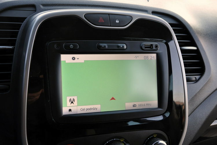 Renault Captur 0.9i(90KM) 95tyś.km Led Navi Parktr. Welur Keyless Go I Wł Alu16"ASO zdjęcie 31