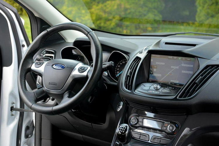 Ford Kuga 2.0TDCi(150KM) 144 tyś Navi Tablet Skóry Klimatronik Alu17" ASO zdjęcie 22