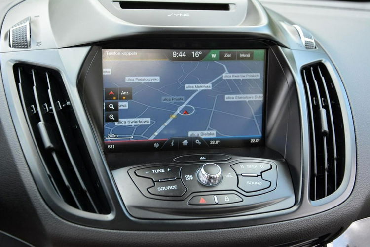 Ford Kuga 2.0TDCi(150KM) 144 tyś Navi Tablet Skóry Klimatronik Alu17" ASO zdjęcie 27