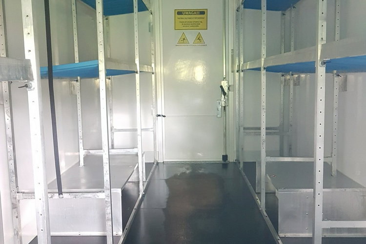 Iveco Daily KONTENER NISKOPODŁOGOWY 4.43x2.23x2.42 SKLEP BAR FOODTRUCK KAMPER AC zdjęcie 25