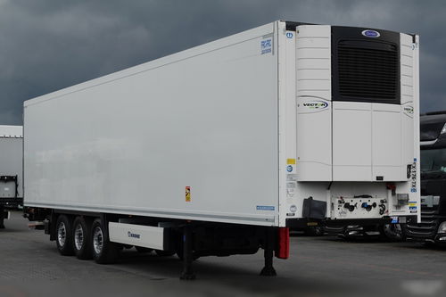 Krone / CHŁODNIA / CARRIER VECTOR 1950 mt / DOPPELSTOCK / 5 000 MTH / BI-TEMP / WINDA / OŚ PODNOSZONA