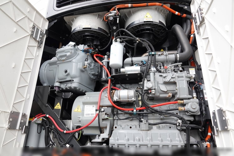 Krone / CHŁODNIA / CARRIER VECTOR 1950 mt / DOPPELSTOCK / 5 000 MTH / BI-TEMP / WINDA / OŚ PODNOSZONA zdjęcie 30