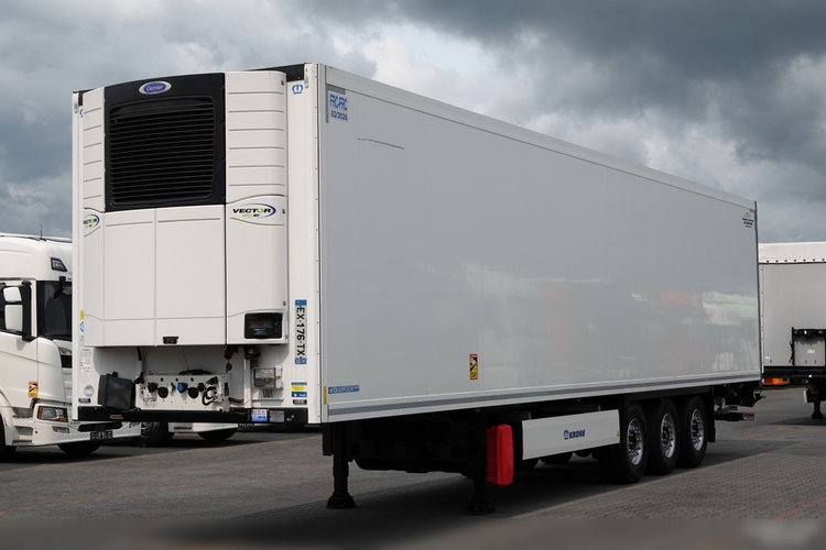 Krone / CHŁODNIA / CARRIER VECTOR 1950 mt / DOPPELSTOCK / 5 000 MTH / BI-TEMP / WINDA / OŚ PODNOSZONA zdjęcie 3