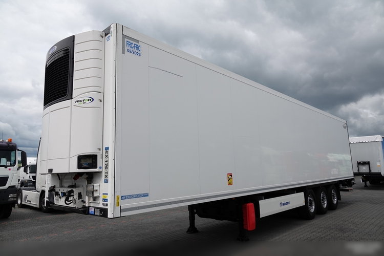 Krone / CHŁODNIA / CARRIER VECTOR 1950 mt / DOPPELSTOCK / 5 000 MTH / BI-TEMP / WINDA / OŚ PODNOSZONA zdjęcie 4