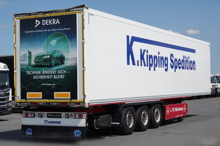 Krone   / KONTENER / KOFFER / DOPPELSTOCK / PALECIARA  / OŚ PODNOSZONA  zdjęcie 8