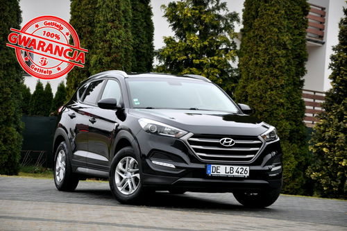 Hyundai Tucson 1.6i(132KM) 121tyś.km Navi Kamera Led Klimatronik IWł Reling Alu16"ASO