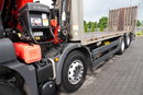 MAN TGS 35.360 / 8x2-4 / LAWETA + HDS HIAB 166 E-2 / OŚ PODNOSZONA / 4 OSIOWY / NAJAZDY HYDRAULICZNE / WCIĄGARKA / POMOC DROGOWA / EEV zdjęcie 22