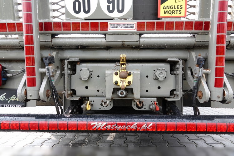 MAN TGS 35.360 / 8x2-4 / LAWETA + HDS HIAB 166 E-2 / OŚ PODNOSZONA / 4 OSIOWY / NAJAZDY HYDRAULICZNE / WCIĄGARKA / POMOC DROGOWA / EEV zdjęcie 25