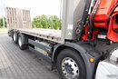 MAN TGS 35.360 / 8x2-4 / LAWETA + HDS HIAB 166 E-2 / OŚ PODNOSZONA / 4 OSIOWY / NAJAZDY HYDRAULICZNE / WCIĄGARKA / POMOC DROGOWA / EEV zdjęcie 27