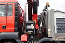 MAN TGS 35.360 / 8x2-4 / LAWETA + HDS HIAB 166 E-2 / OŚ PODNOSZONA / 4 OSIOWY / NAJAZDY HYDRAULICZNE / WCIĄGARKA / POMOC DROGOWA / EEV zdjęcie 33