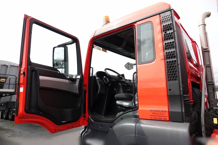 MAN TGS 35.360 / 8x2-4 / LAWETA + HDS HIAB 166 E-2 / OŚ PODNOSZONA / 4 OSIOWY / NAJAZDY HYDRAULICZNE / WCIĄGARKA / POMOC DROGOWA / EEV zdjęcie 41