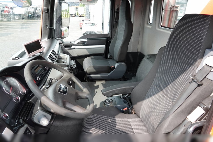 MAN TGS 35.360 / 8x2-4 / LAWETA + HDS HIAB 166 E-2 / OŚ PODNOSZONA / 4 OSIOWY / NAJAZDY HYDRAULICZNE / WCIĄGARKA / POMOC DROGOWA / EEV zdjęcie 43