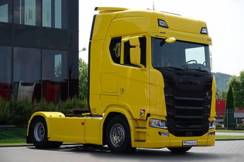 Scania S 500 / RETARDER / KLIMA POSTOJOWA / OPONY 100% / PO KONTRAKCIE SERWISOWYM / SPROWADZONY