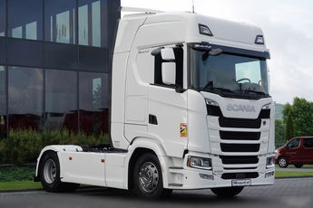 Scania S 500 / RETARDER / KLIMA POSTOJOWA / OPONY 100% / PO KONTRAKCIE SERWISOWYM / SPROWADZONY