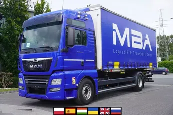 MAN TGX 18.430 / Firanka 19 EPAL / Kab. sypialna / 2021 / 4 szt.