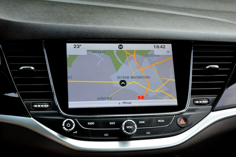 Opel Astra Ledy Duża Navi Grzana kierow 2xParktr. Grz. Kierownica Ideał z Niemiec zdjęcie 28