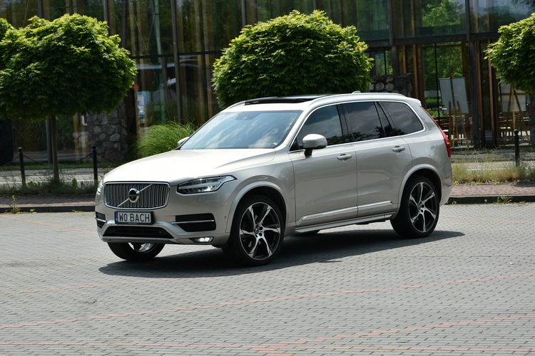 Volvo XC 90 AWD 2.0D5 235KM Inscription 2016r. Salon FV23 Iwł. 7osób PolestarSkóra zdjęcie 3