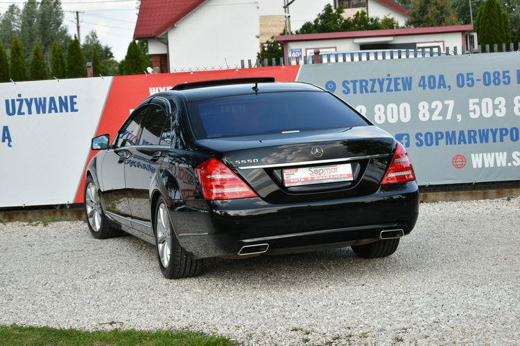 Mercedes S 550 S550 LONG 5.5 V8 388KM 2010r. Japonia 96tkm H/K Kamera ideał zdjęcie 11