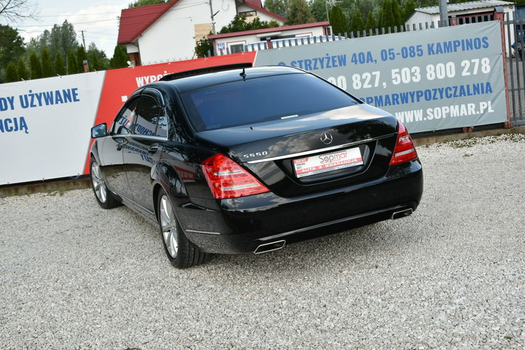 Mercedes S 550 S550 LONG 5.5 V8 388KM 2010r. Japonia 96tkm H/K Kamera ideał zdjęcie 12