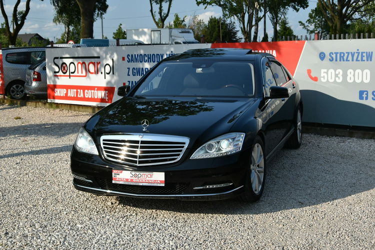 Mercedes S 550 S550 LONG 5.5 V8 388KM 2010r. Japonia 96tkm H/K Kamera ideał zdjęcie 15