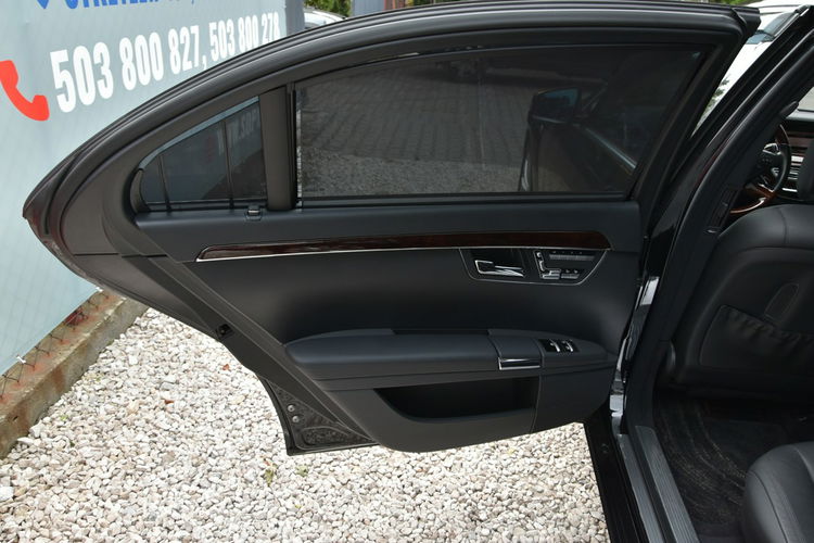 Mercedes S 550 S550 LONG 5.5 V8 388KM 2010r. Japonia 96tkm H/K Kamera ideał zdjęcie 23
